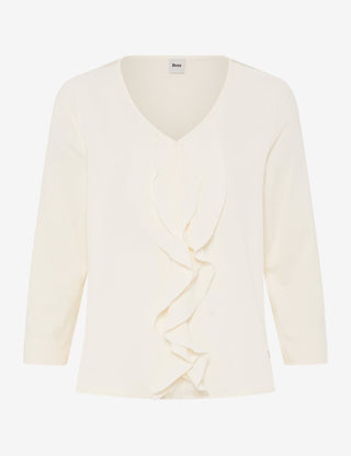 BRAX - Clarisa - V-neck viscose blouse