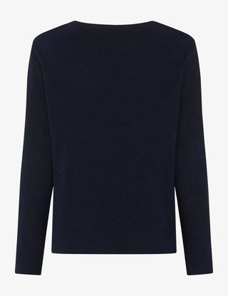 BRAX - Lesley - Round-neck cotton sweater
