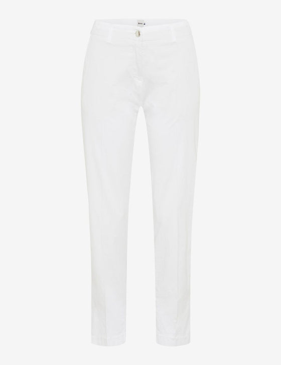 BRAX - Maron - Pantalon coton Chino Ultralight Supreme