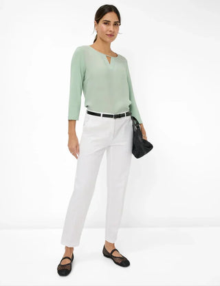 BRAX - Maron - Pantalon coton Chino Ultralight Supreme