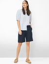 BRAX - Mel B - Linen Bermuda Shorts