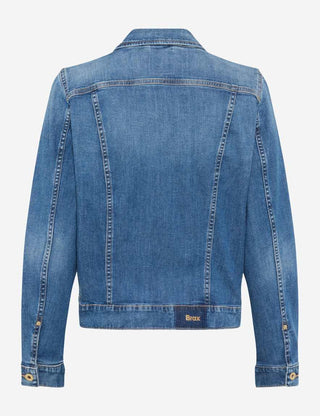 BRAX - Miami - Blouson de jeans extensible - Regular Used Blue