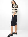 BRAX - Nala - Striped Cotton Knit Sweater
