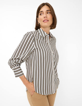 BRAX - Vic - Striped Viscose Blouse