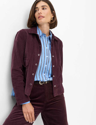 BRAX - Vica - Striped viscose blouse
