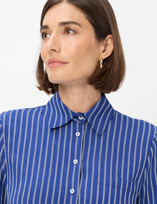 BRAX - Vica - Striped viscose blouse