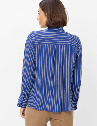 BRAX - Vica - Striped viscose blouse