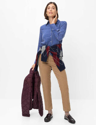 BRAX - Vica - Striped viscose blouse