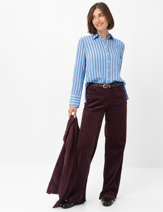 BRAX - Vica - Striped viscose blouse