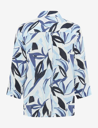 BRAX - Vicki - Blouse de lin florale