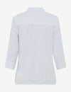 BRAX - Vicki - Striped linen and cotton blouse