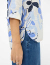BRAX - Vicki - Floral linen blouse