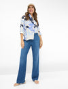 BRAX - Vicki - Floral linen blouse