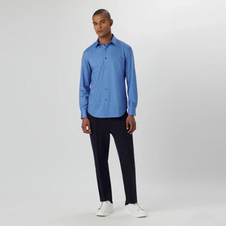 Bugatchi - James - Chemise manches longues carreaux OoohCotton® - LE CAPITAINE D'A BORD