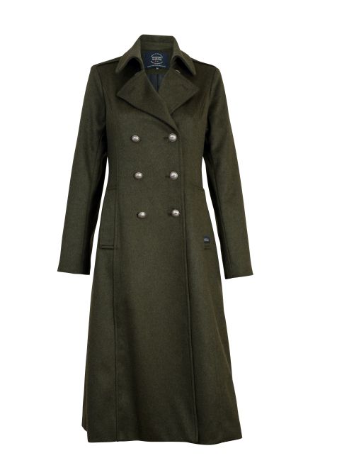 Dalmard Marine - Carnac Loden - Long coat for women