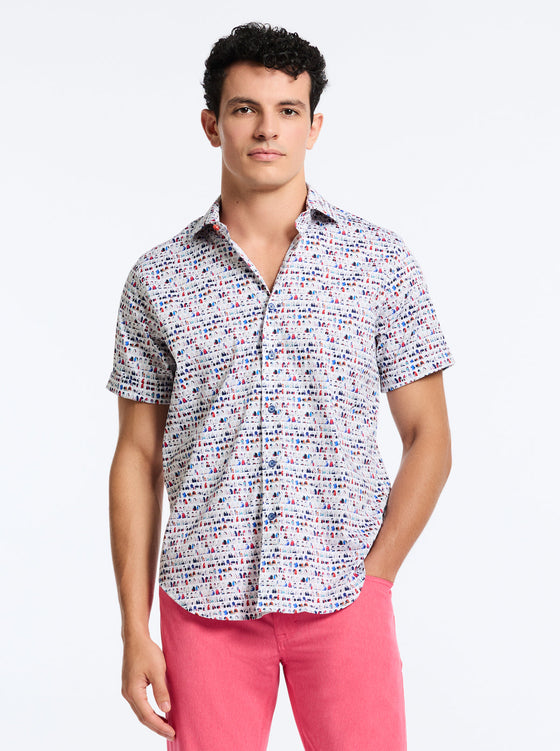 Robert Graham - Short Sleeve Shirt BOARD BASH