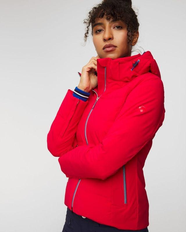 DESCENTE Jolie Manteau de ski pour femme doubl duvet