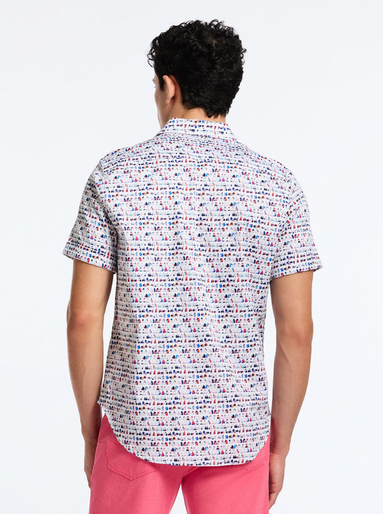 Robert Graham - Short Sleeve Shirt BOARD BASH