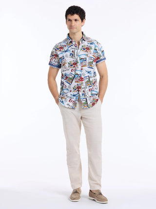 Robert Graham - Chemise manches courtes SUAVE DE VIE