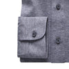 Emanuel Berg - Polo manches longues Premium Jersey Knit - Modern Fit - Gris - LE CAPITAINE D'A BORD
