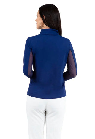 Ibkül - Long Sleeve Mock Neck - 80000 - LE CAPITAINE D'A BORD