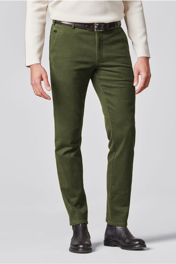 Meyer - Oslo 8572 - Exclusive Cotton Velvet Trousers