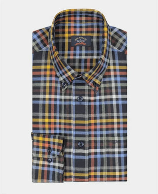 Paul & Shark - Chemise de flanelle carreaux - LE CAPITAINE D'A BORD