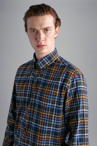 Paul & Shark - Chemise de flanelle carreaux - LE CAPITAINE D'A BORD