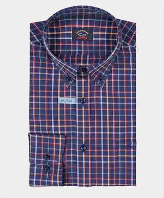 Paul & Shark - Chemise manches longues coton poplin Soft Touch - LE CAPITAINE D'A BORD