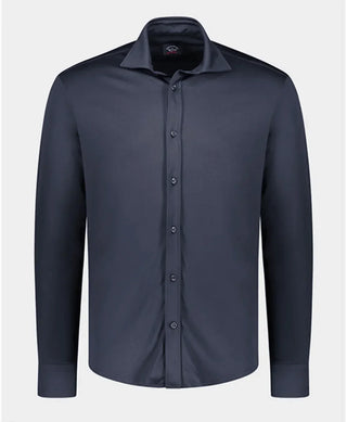 Paul & Shark - Chemise manches longues unie Performance - J Fit - LE CAPITAINE D'A BORD