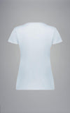 Paul & Shark Ladies - T-shirt manches courtes de coton avec requin Swarovski pour femme - LE CAPITAINE D'A BORD
