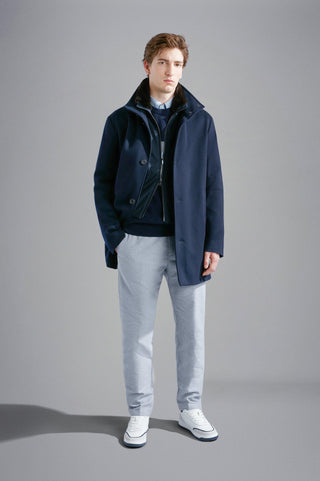 Paul & Shark - Manteau de cachemire Loro Piana Storm System© - LE CAPITAINE D'A BORD