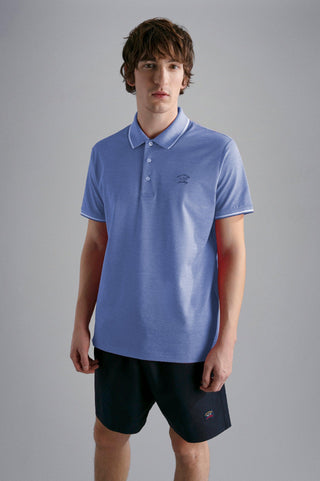 Paul & Shark - Polo manches courtes coton oxford - LE CAPITAINE D'A BORD