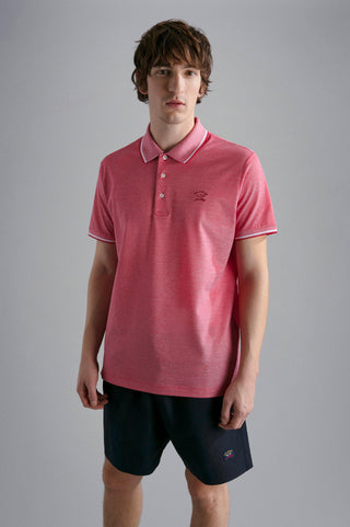 Paul & Shark - Polo manches courtes coton oxford - LE CAPITAINE D'A BORD