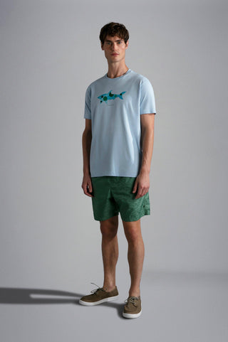 Paul & Shark - T-shirt manches courtes de coton Maiorca "par Bixio" - LE CAPITAINE D'A BORD