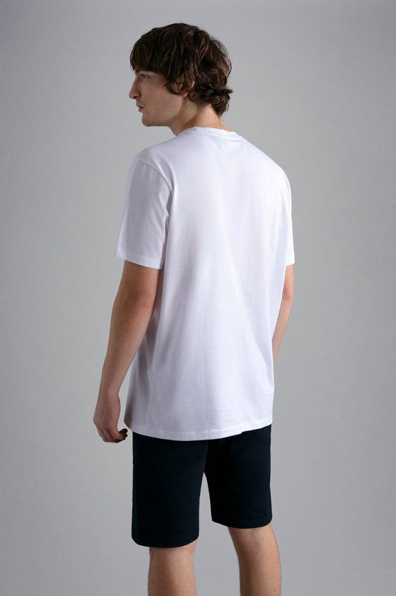 Paul & Shark - T-shirt manches courtes de coton voilier - LE CAPITAINE D'A BORD
