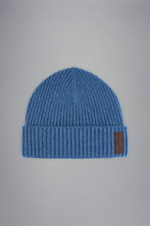  Paul & Shark - Tuque de tricot laine Re-Wool avec badge de cuir - LE CAPITAINE D'A BORD