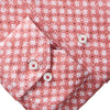 Emanuel Berg - Byron - Chemise manches longues à motifs Albini 4Flex - Modern Fit - Brick