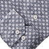 Emanuel Berg - Byron - Albini 4Flex Patterned Long Sleeve Shirt - Modern Fit - Charcoal