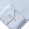 Emanuel Berg - Byron - Albini 4Flex Striped Long Sleeve Shirt - Modern Fit - Blue