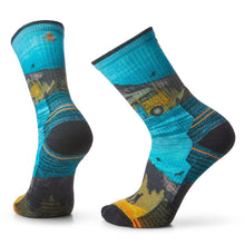  Smartwool - Hike Light Cushion Great Excursion Print Crew Socks - LE CAPITAINE D'A BORD