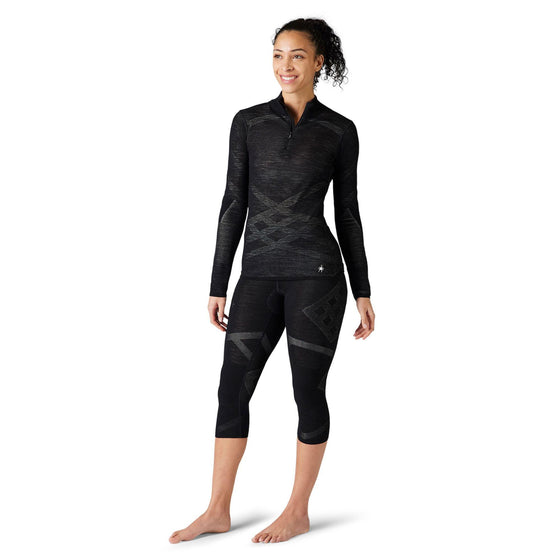 Smartwool - Women's Intraknit Thermal Merino Base Layer 1/4 Zip - LE CAPITAINE D'A BORD