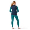 Smartwool - Women's Intraknit Thermal Merino Base Layer Colorblock 1/4 Zip - LE CAPITAINE D'A BORD