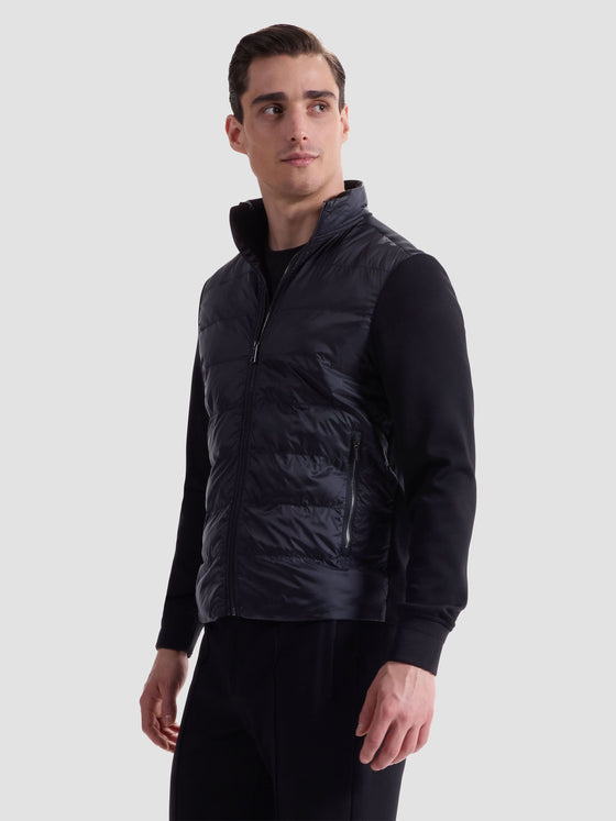 Bugatchi - Soft Touch Quilted Zip Cardigan