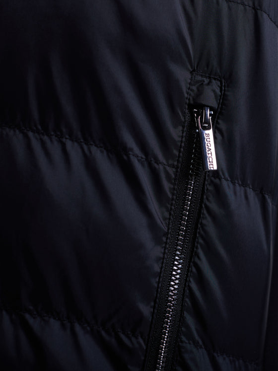 Bugatchi - Soft Touch Quilted Zip Cardigan