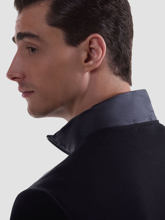 Bugatchi - Soft Touch Quilted Zip Cardigan