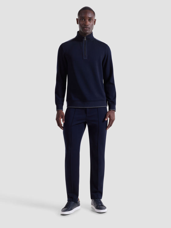 Bugatchi - Soft Touch Half Zip Sweater