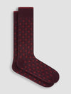 Bugatchi - Cotton and cashmere triangle socks