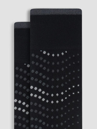 Bugatchi - Cotton and cashmere polka dot socks