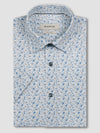 Bugatchi - Miles - Short-sleeved shirt with guitar pattern OOOHCOTTON©